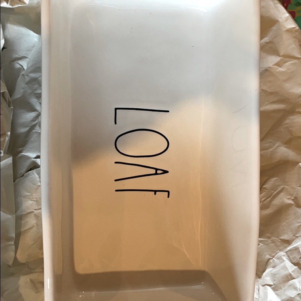 Rae Dunn LOAF pan
